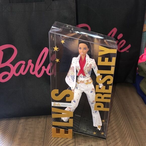 NEW Elvis Presley Barbie Signature Collection No more than 20k Made. - Picture 5 of 17